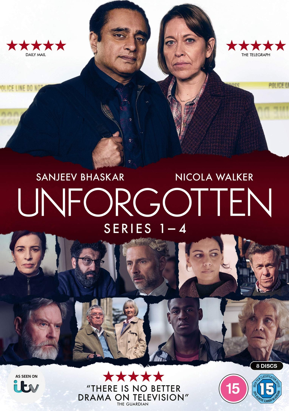 Unforgotten - Series 1 - 4 Boxset (DVD)