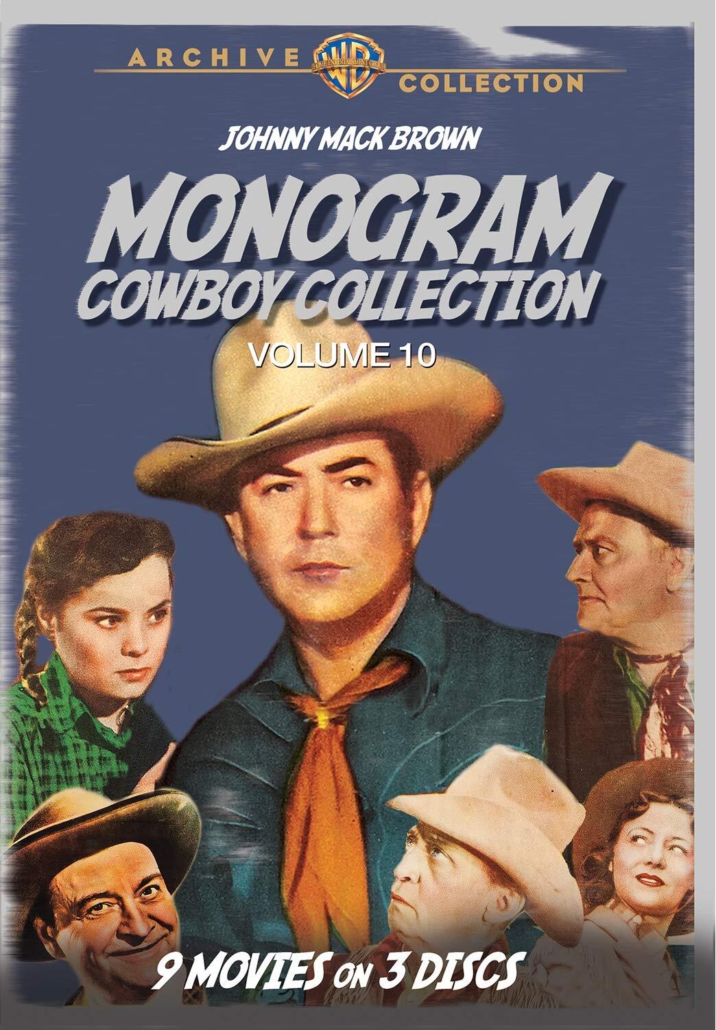 Monogram Cowboy Collection: Volume 10 (DVD) Johnny Mack Brown Raymond Hatton