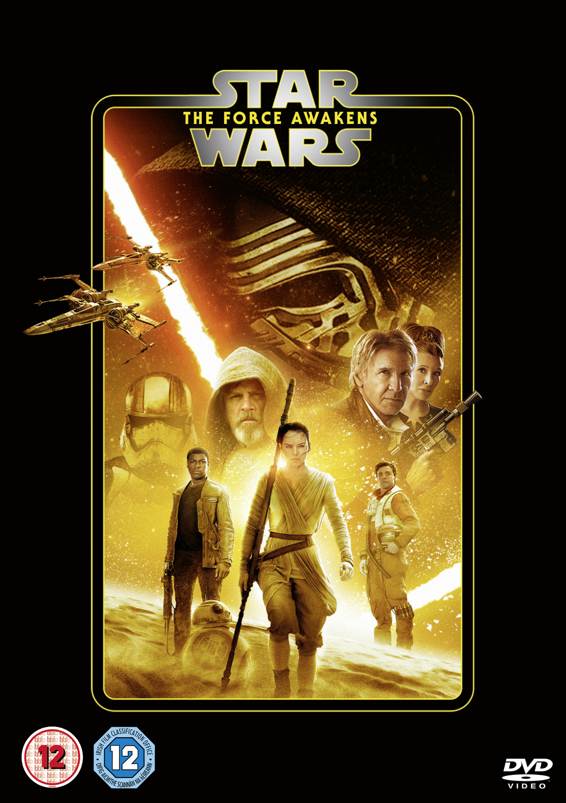 Star Wars: The Force Awakens (DVD) Domhnall Gleeson Oscar Isaac John Boyega