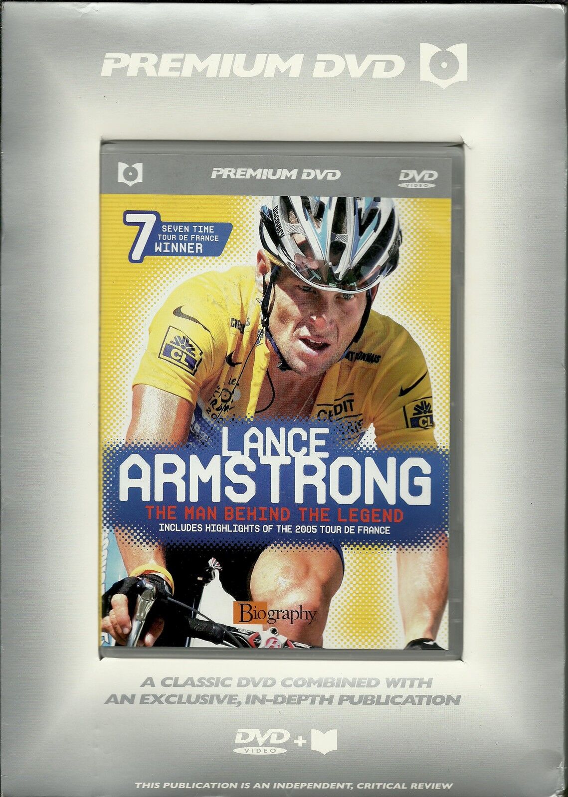 Lance Armstrong -the Man Behind The Legend-New DVD + Biografia Libro