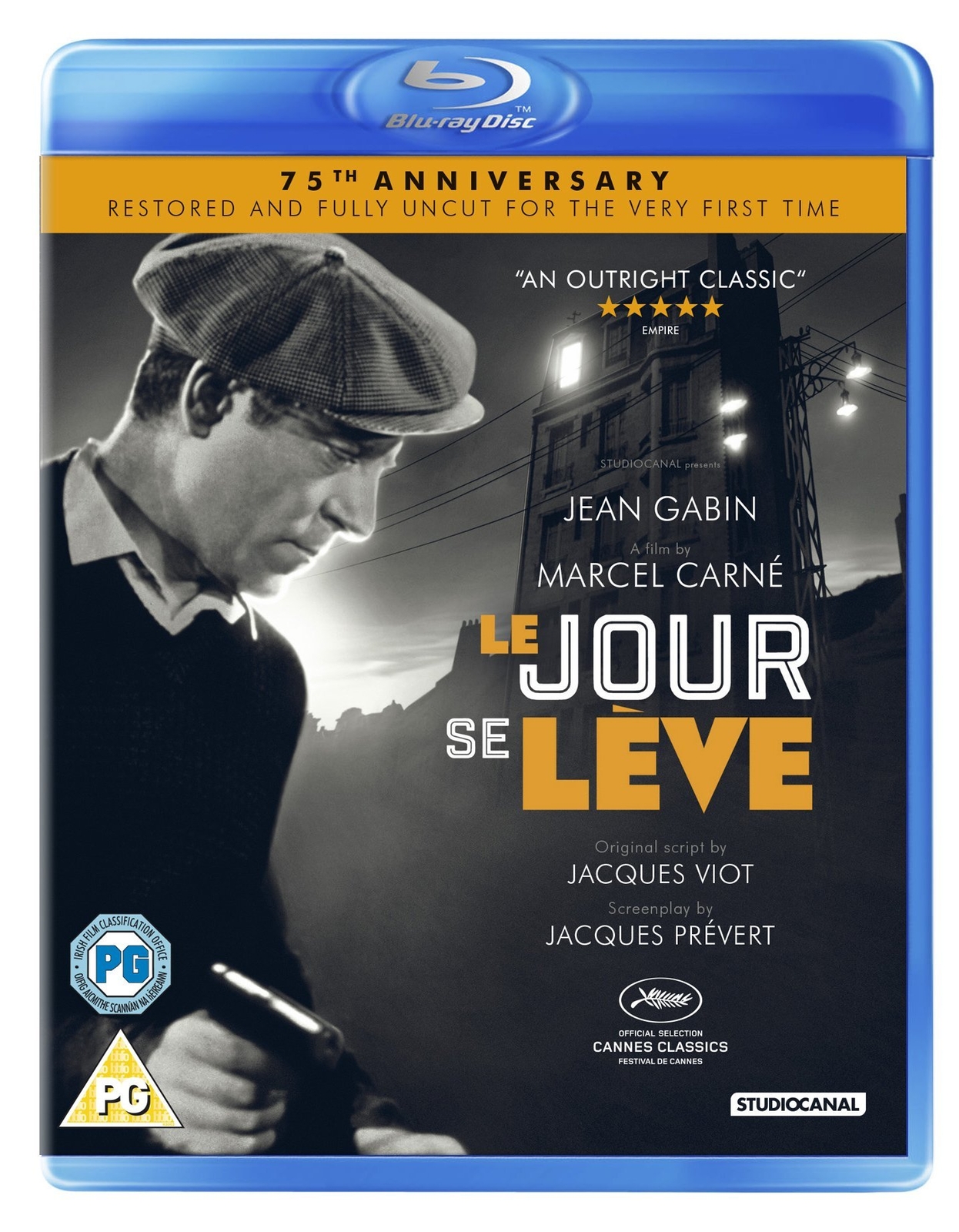 Le Jour Se Leve - 75th Anniversary Edition (Blu-ray) Jean Gabin Jules Berry