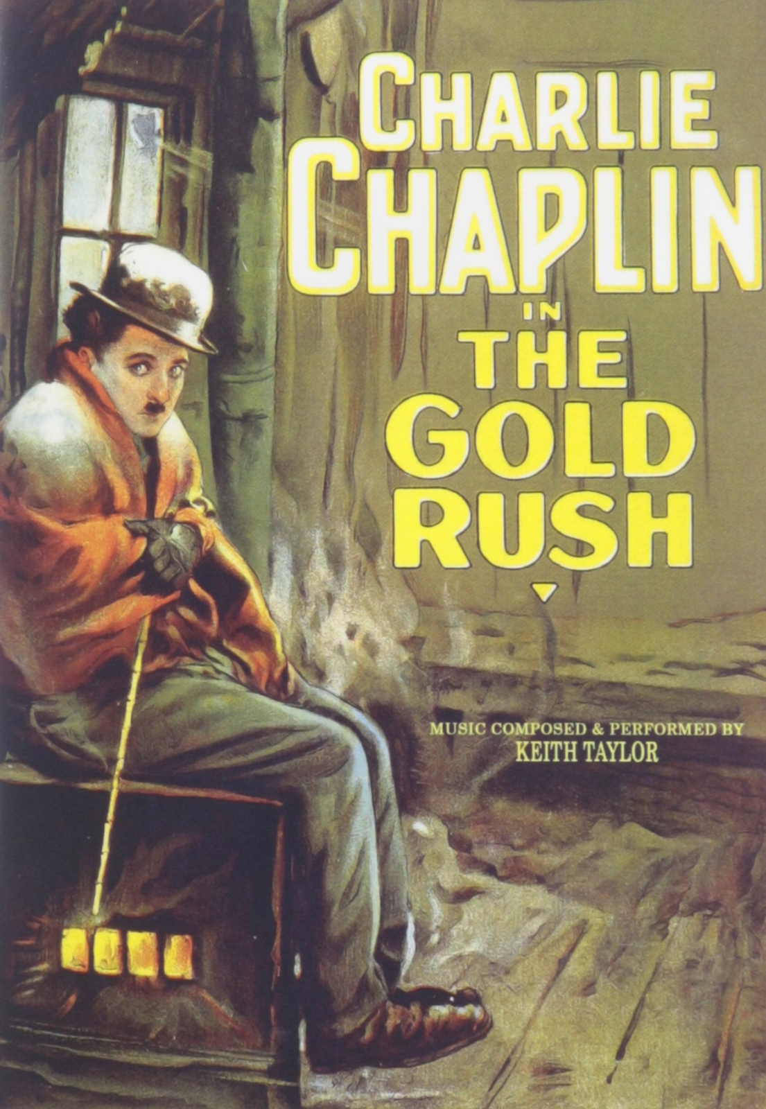 Charlie Chaplin in The Gold Rush (DVD) Charles Chaplin Mack Swain Tom Murray