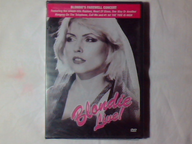 BLONDIE Live! dvd SIGILLATO DEBBIE HARRY