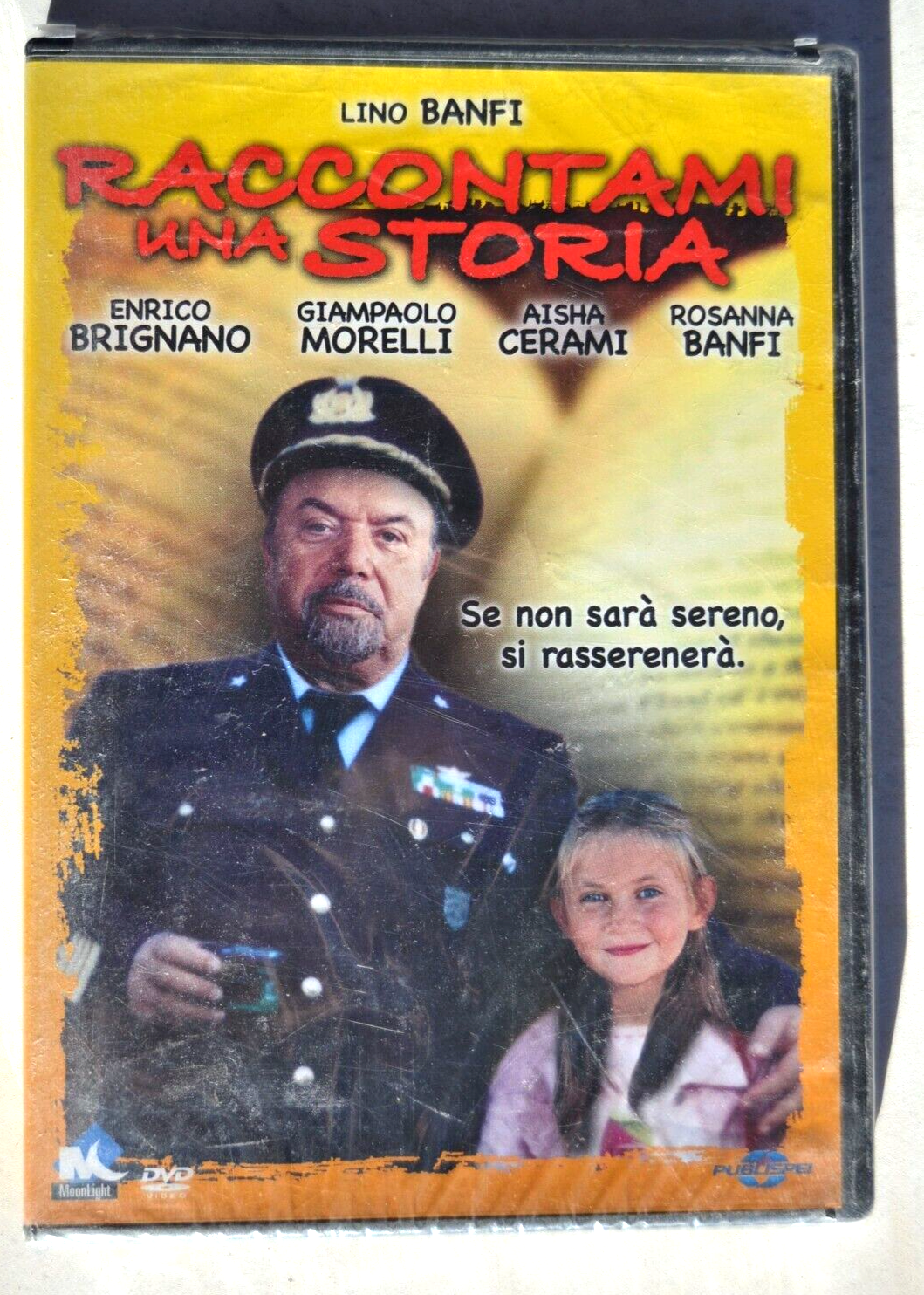 dvd. Raccontami una storia. LINO BANFI, ENRICO BRIGNANO, GIAMPAOLO MORELLI