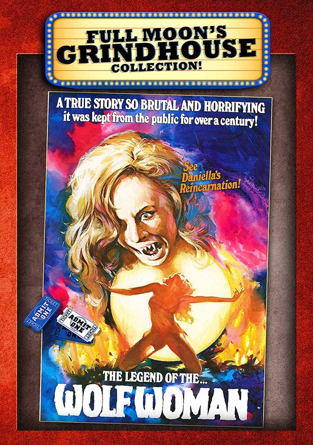 Grindhouse: Legend Of The Wolf Woman (DVD) Anne Borel Fred Stafford