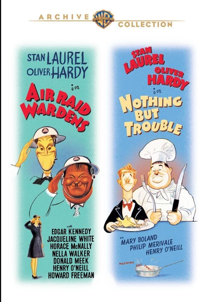 Air Raid Wardens / Nothing But Trouble (DVD) Donald Meek Edgar Kennedy
