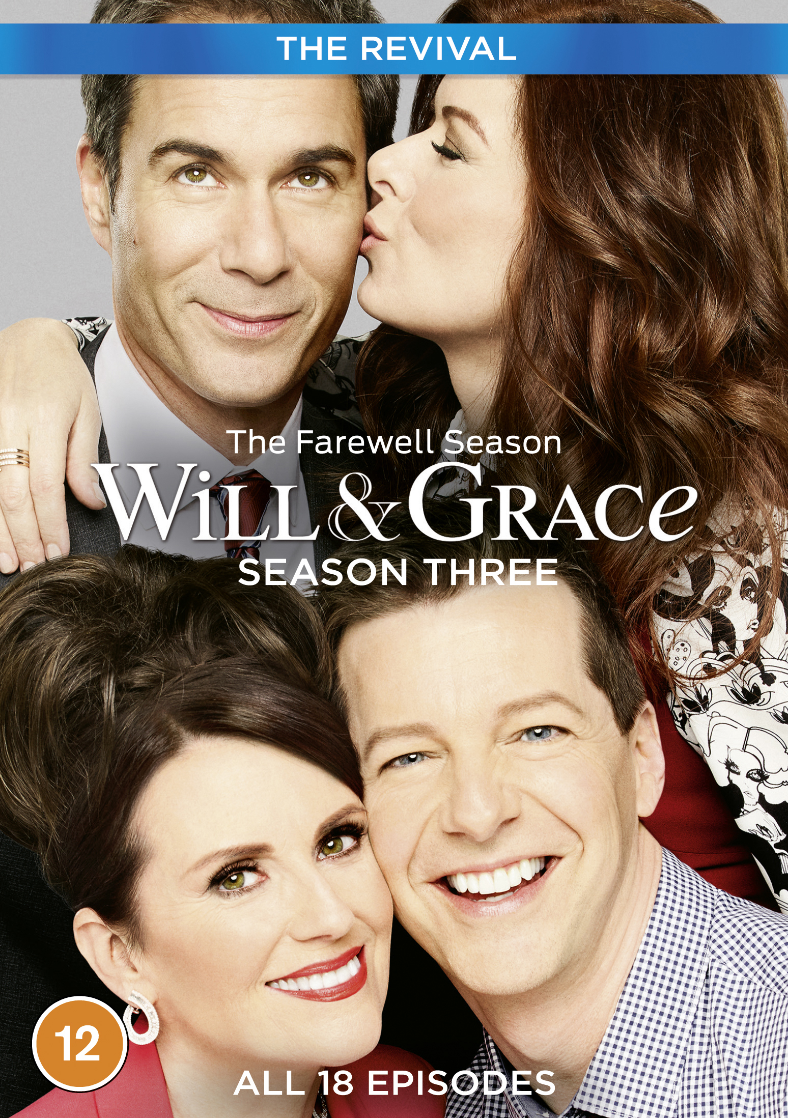 Will & Grace (The Revival): Season 3 (DVD) Laura Kightlinger Sean Hayes