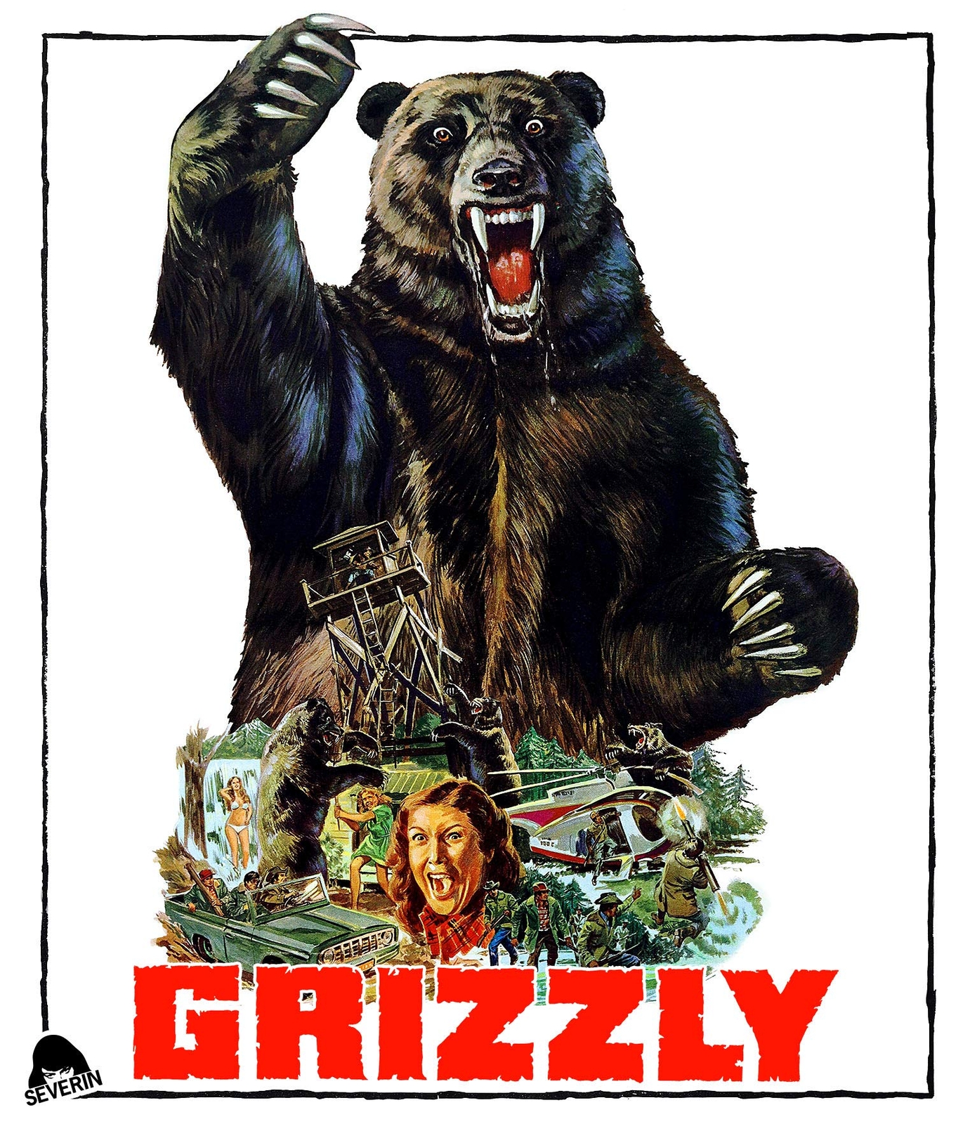 Grizzly (Blu-ray) Christopher George Andrew Prine Richard Jaeckel Joan McCall