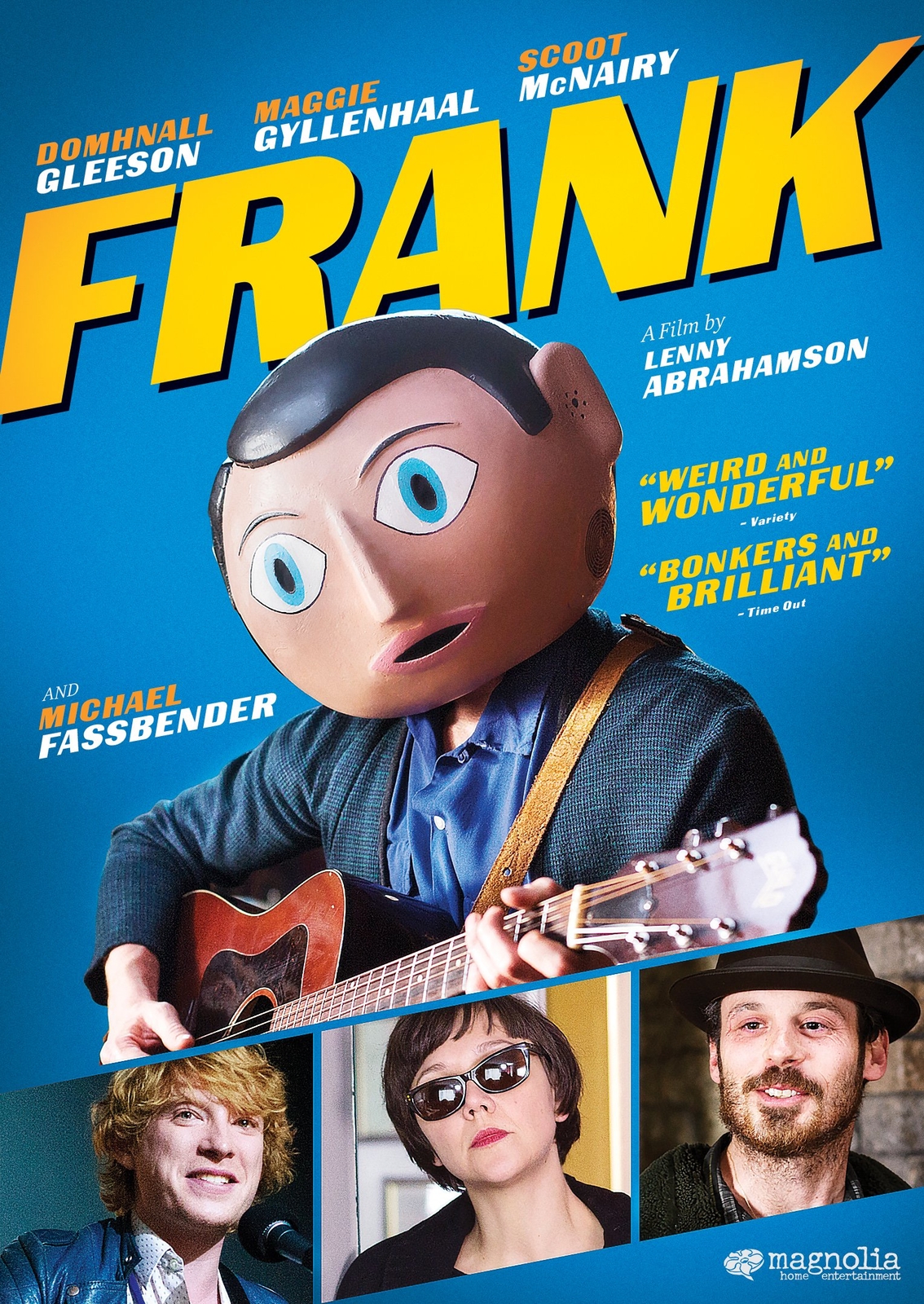 Frank (DVD) Domhnall Gleeson Maggie Gyllenhaal Scoot McNairy