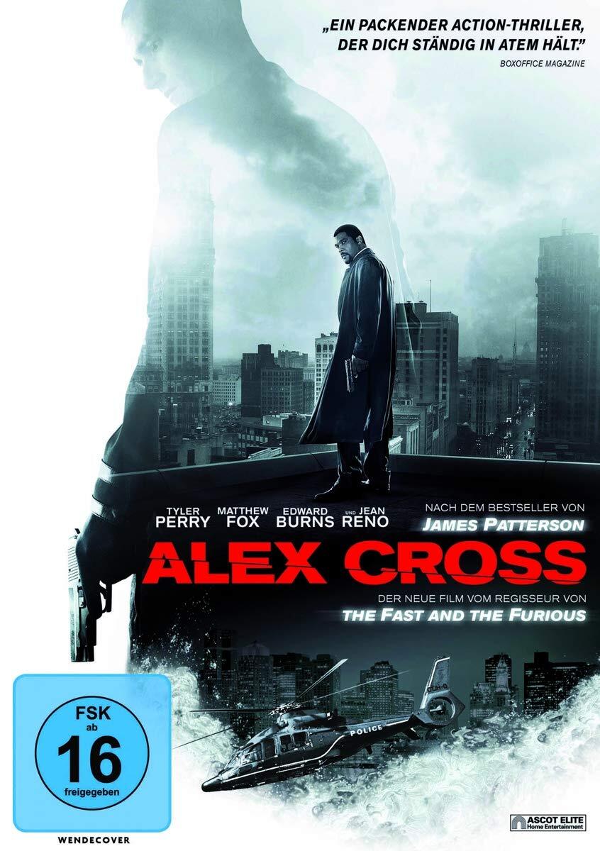 Alex Cross (DVD) Tyler Perry Matthew Fox Jean Reno Edward Burns Rachel Nichols