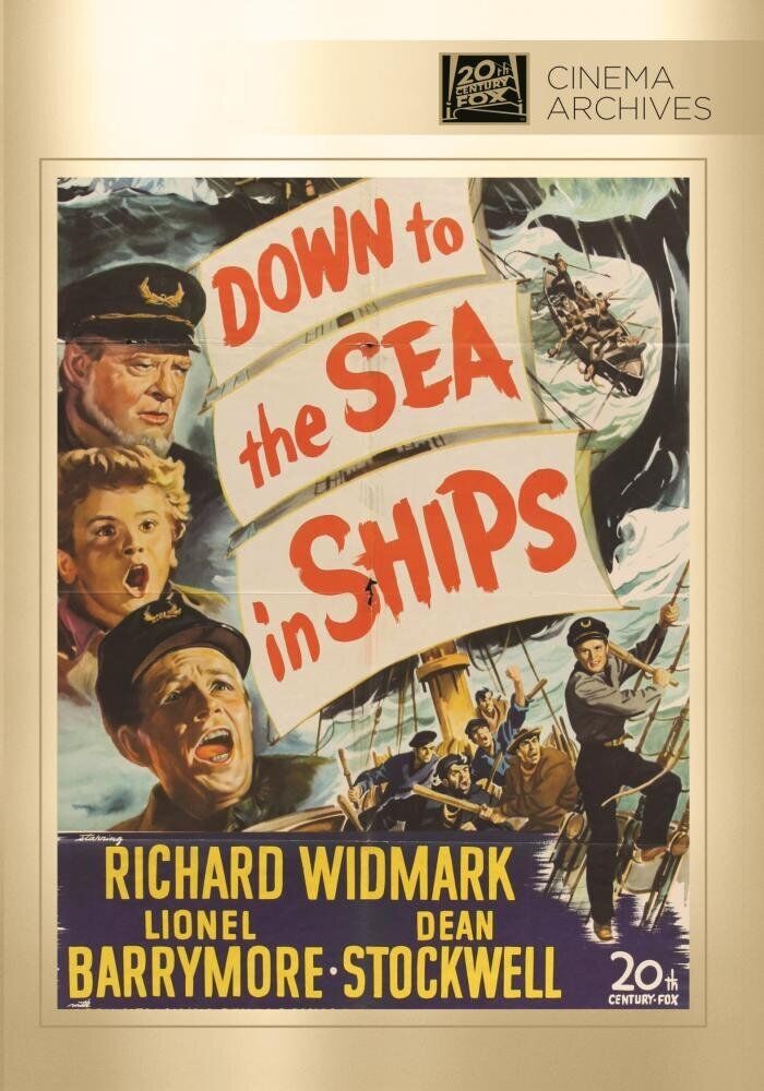 Down To The Sea In Ships (DVD) Dean Stockwell Lionel Barrymore Richard Widmark