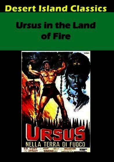 Ursus in the Land of Fire (DVD) Ed Fury Luciana Gilli