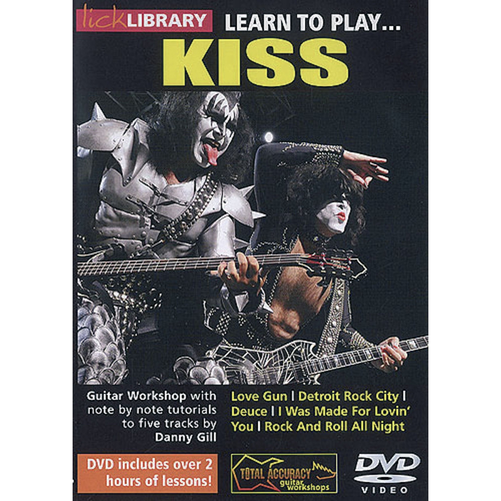 Lick Library: Learn To Play Kiss (DVD)
