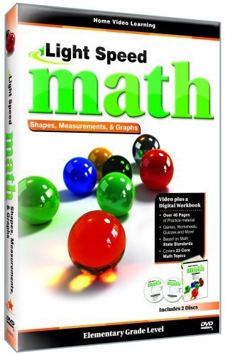 Light Speed Math: Shapes, Measurements & Graphs (DVD) Cerebellum Academic Team