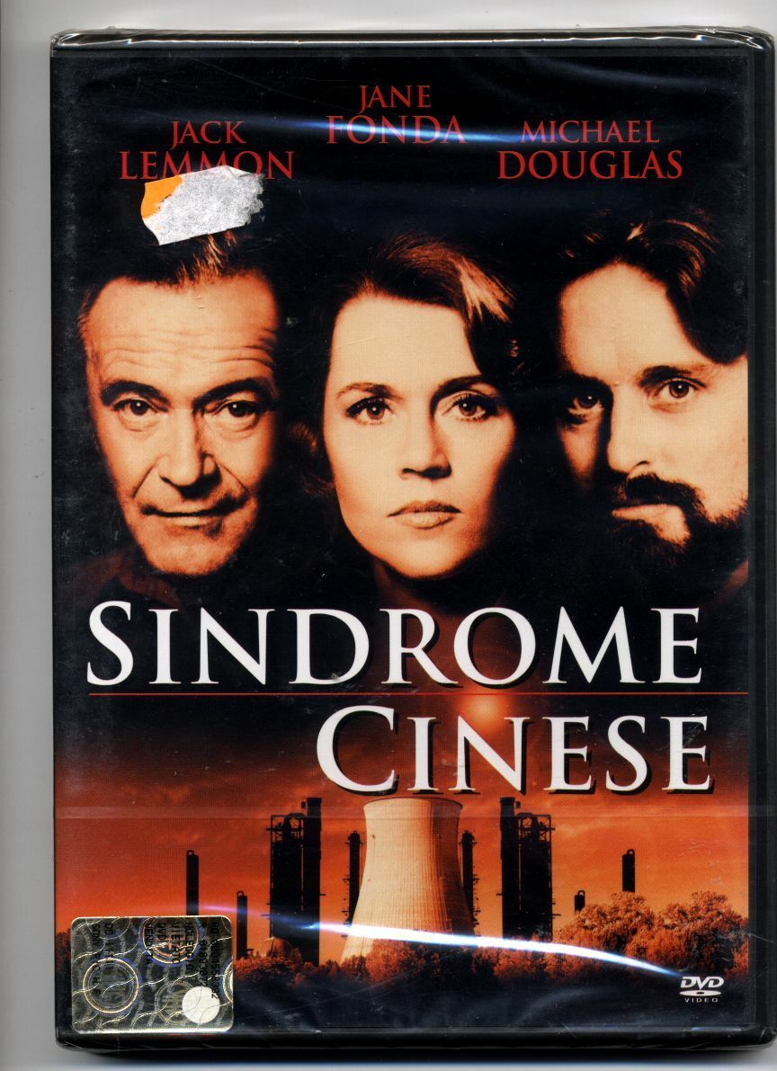 SINDROME CINESE 1979 DVD NUOVO SIGILLATO MICHAEL DOUGLAS JANE FONDA JAMES BRIDGE