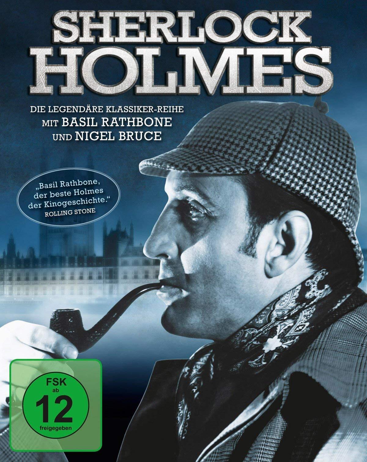 Sherlock Holmes : Complete Collection (14 DVD Set) (DVD) Basil Rathbone