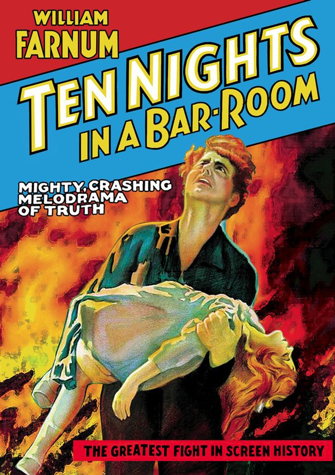 Ten Nights In A Bar-Room (DVD) William Farnum Tom Santschi Peggy Lou Lynd