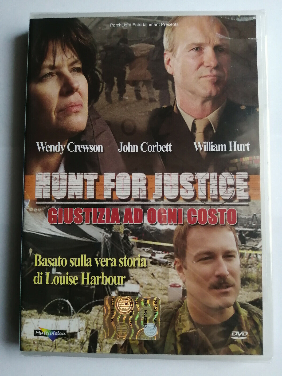HUNT FOR JUSTICE GIUSTIZIA AD OGNI COSTO DVD SIGILLATO William Hurt