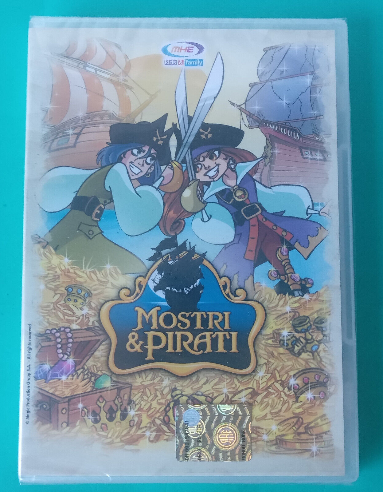 MOSTRI & PIRATI 1ª Stagione (2008) DVD Mondo Home Entertainment NUOVO SIGILLATO