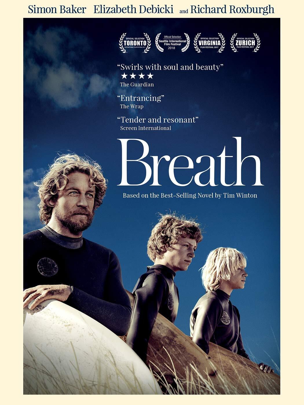 Breath (DVD) Ben Spence Elizabeth Debicki Richard Roxburgh Samson Coulter