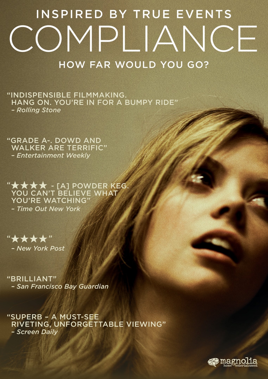 Compliance (DVD) Ann Dowd Dreama Walker Pat Healy