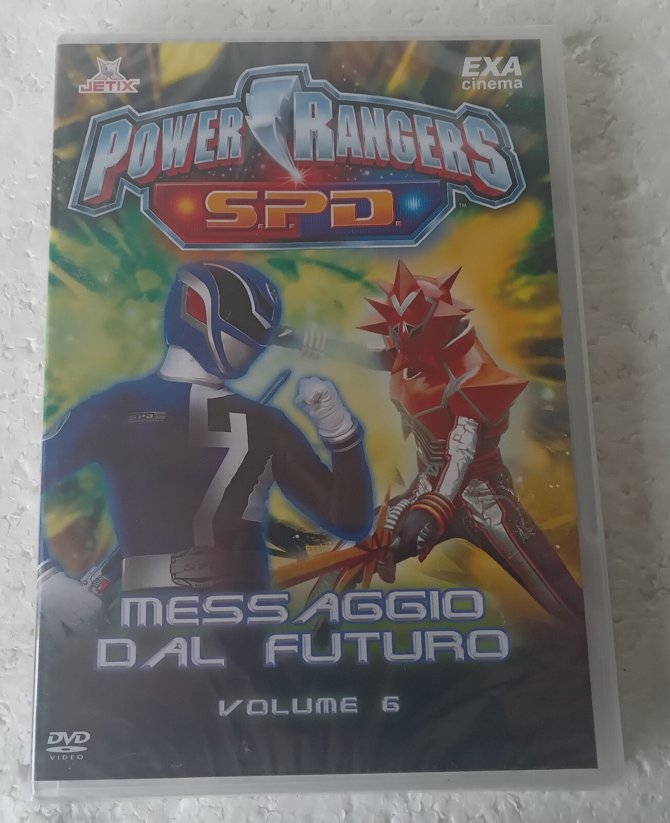 POWER RANGERS S.P.D. volume 6 (2010) DVD ORIGINALE NUOVO SIGILLATO