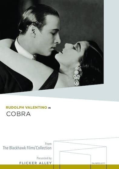 Cobra (DVD) Lillian Langdon Nita Naldi Rudolph Valentino Casson Ferguson
