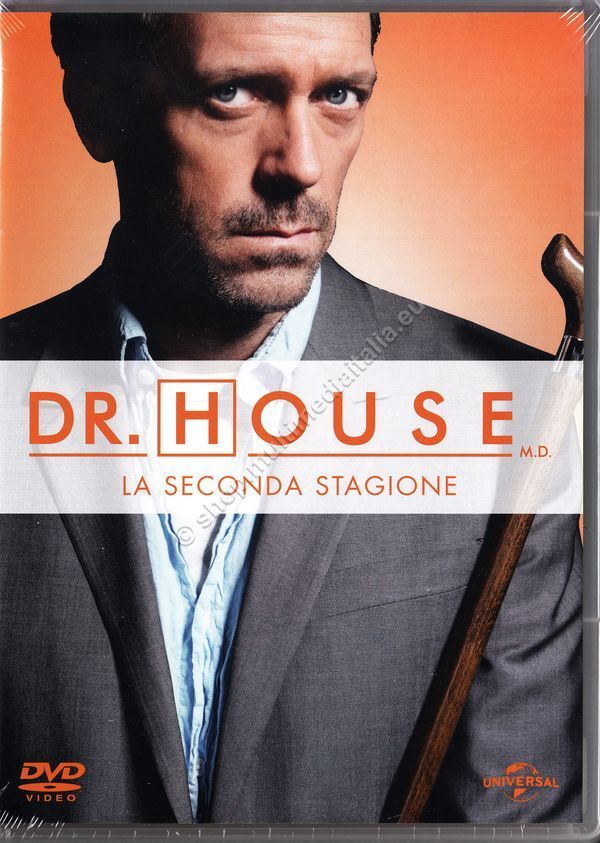 DR. DOTTOR HOUSE STAGIONE 2 - COFANETTO 6 DVD NUOVO