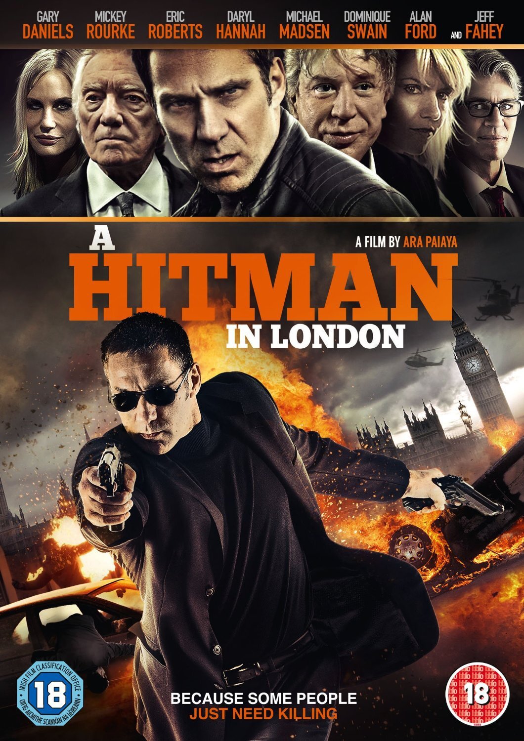 A Hitman In London (DVD) Mickey Rourke Gary Daniels Eric Roberts Michael Madsen