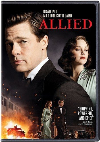 Allied (DVD) Brad Pitt Marion Cotillard Jared Harris