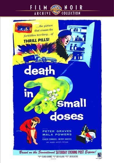 Death In Small Doses (DVD) Mala Powers Merry Anders Peter Graves Chuck Connors