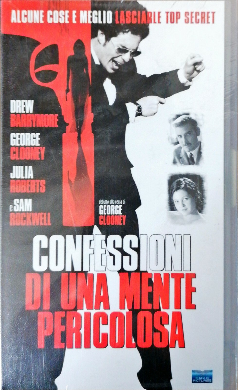 Confessioni Di Una Mente Pericolosa VHS SIGILLATA