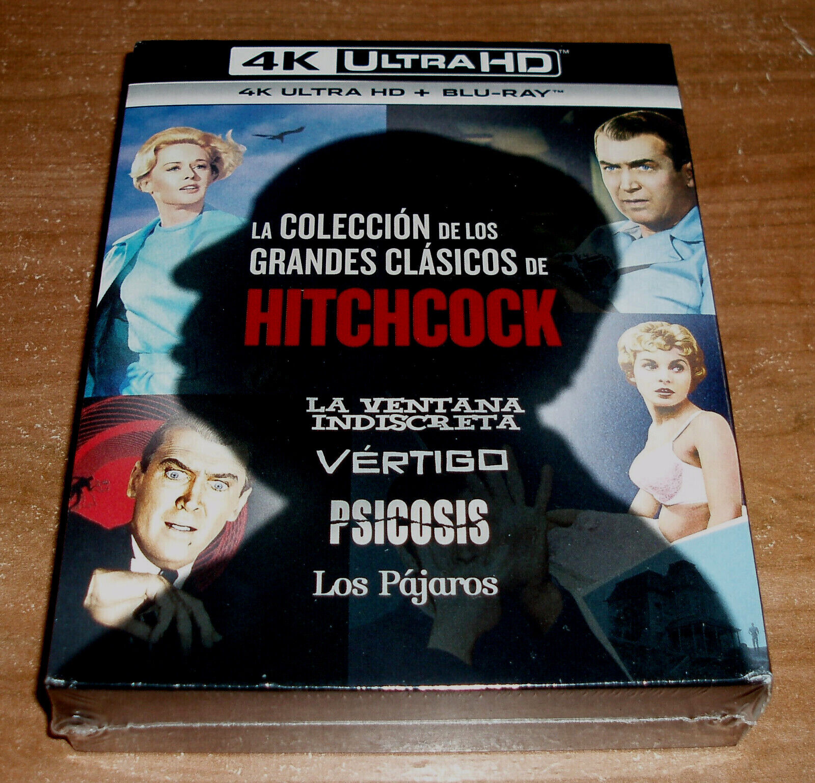 Alfred Hitchcock Collezione 4K UHD+ Blu-Ray Nuovo Sigillato Thriller a-B-C