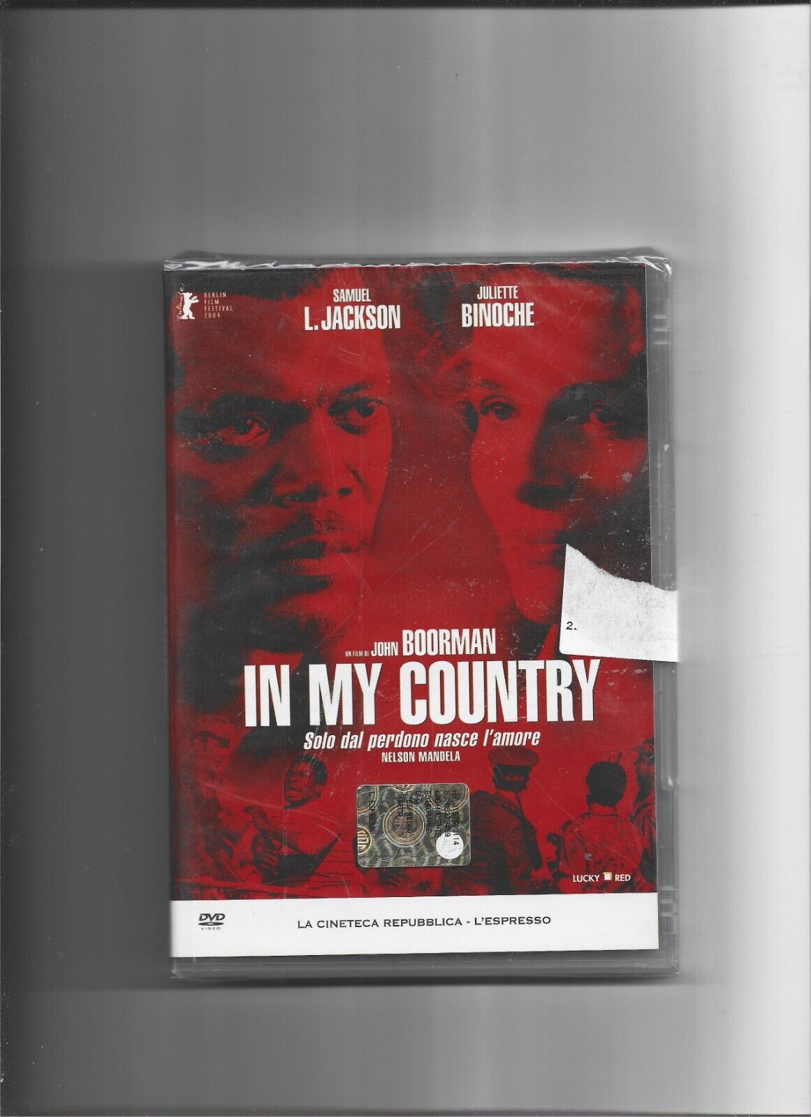 JULIETTE BINOCHE,L.JACKSON - FILM " IN MY COUNTRY " DVD  NUOVO SIGILLATO