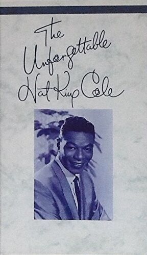 NAT KING COLE " THE UNFORGETTABLE "- VHS,PAL,NOT SEALED,NON SIGILLATA