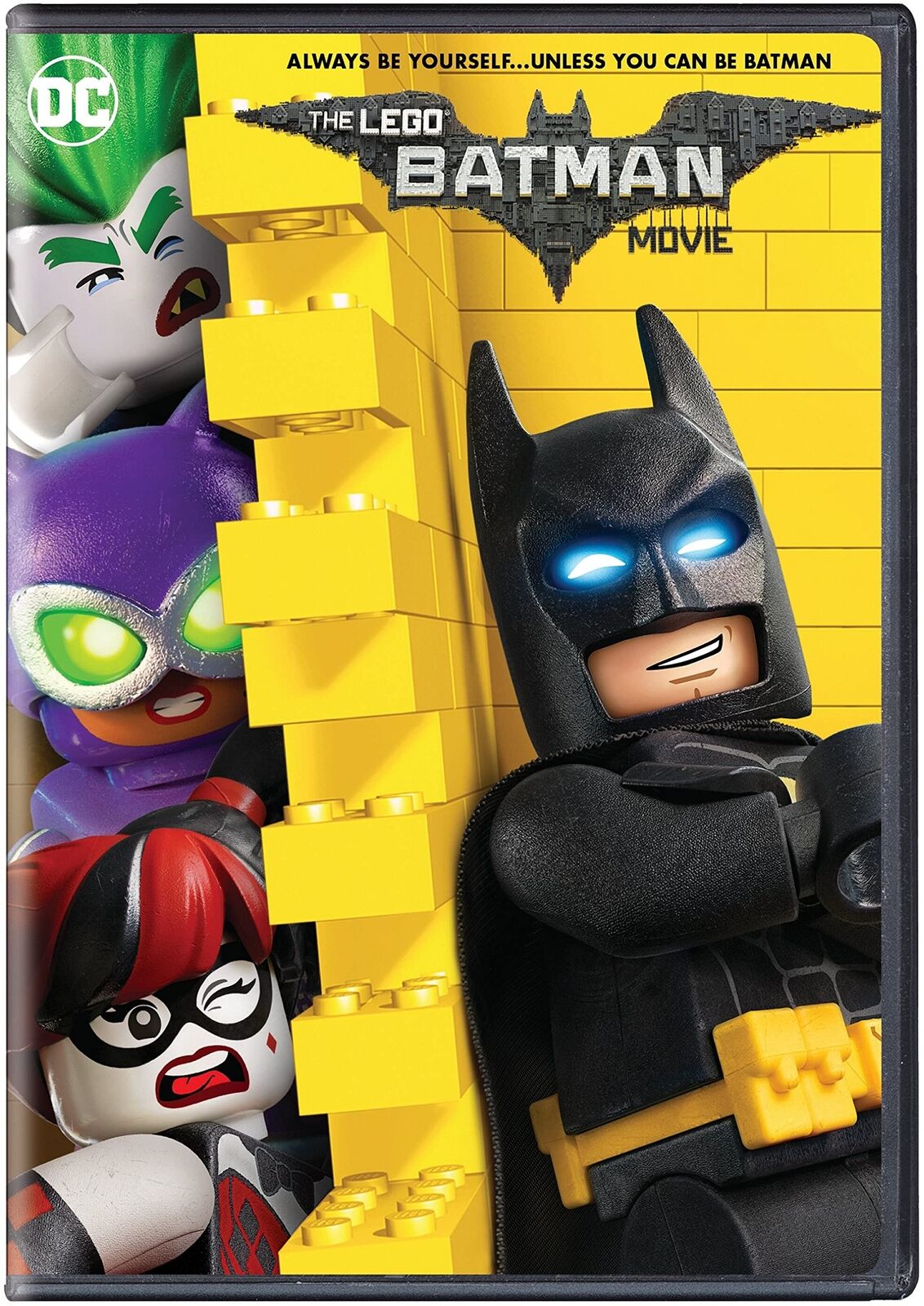 Lego Batman Movie, The (DVD) Will Arnett Zach Galifianakis Michael Cera