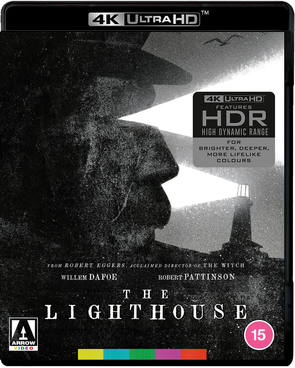 The Lighthouse (4K UHD Blu-ray) Robert Pattinson Willem Dafoe Valeriia Karaman