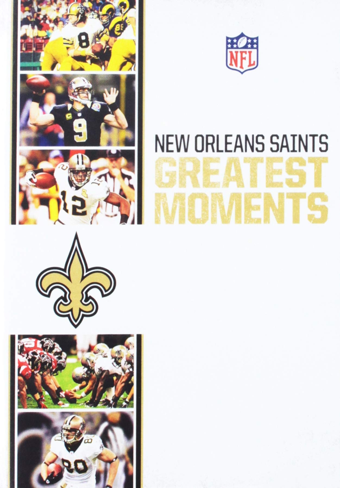 New Orleans Saints Greatest Moments (DVD) Drew Brees Sean Payton
