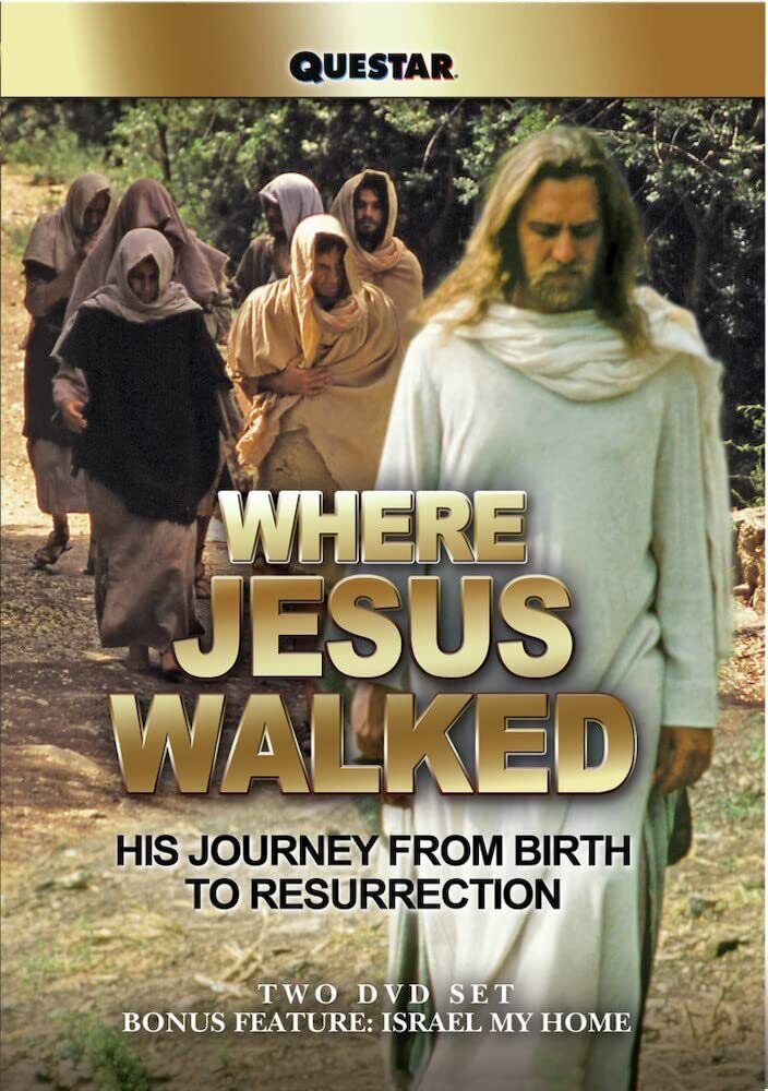 Where Jesus Walked and Israel My Home 2 pk. (DVD) Barbara Harris Edmund Purdom