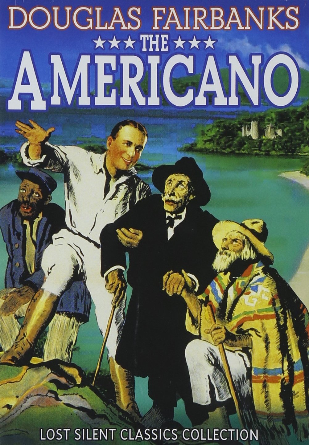 The Americano (Silent) (DVD) Douglas Fairbanks Alma Rubens Spottiswood Aitken