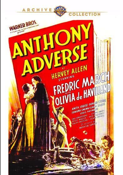 Anthony Adverse (DVD) Gale Sondergaard Louis Hayward Olivia De Havilland