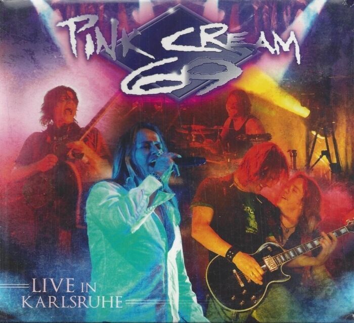 2 CD PINK CREAM 69 - LIVE IN KARLSRUHE nuovo sigillato