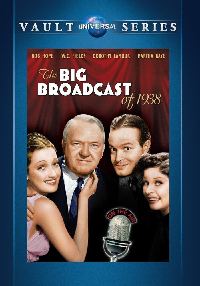 The Big Broadcast of 1938 (DVD) Dorothy Lamour Martha Raye W.C Fields