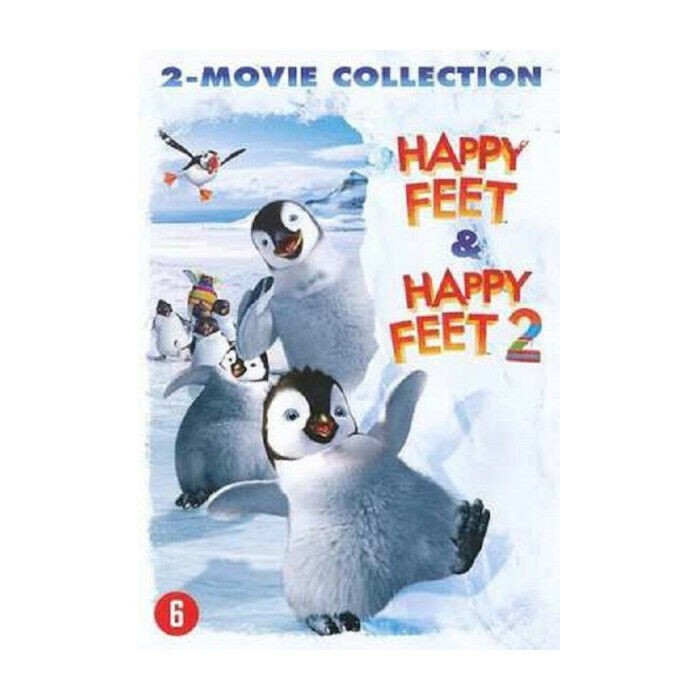 Happy Feet 1 E 2 DVD Nuova