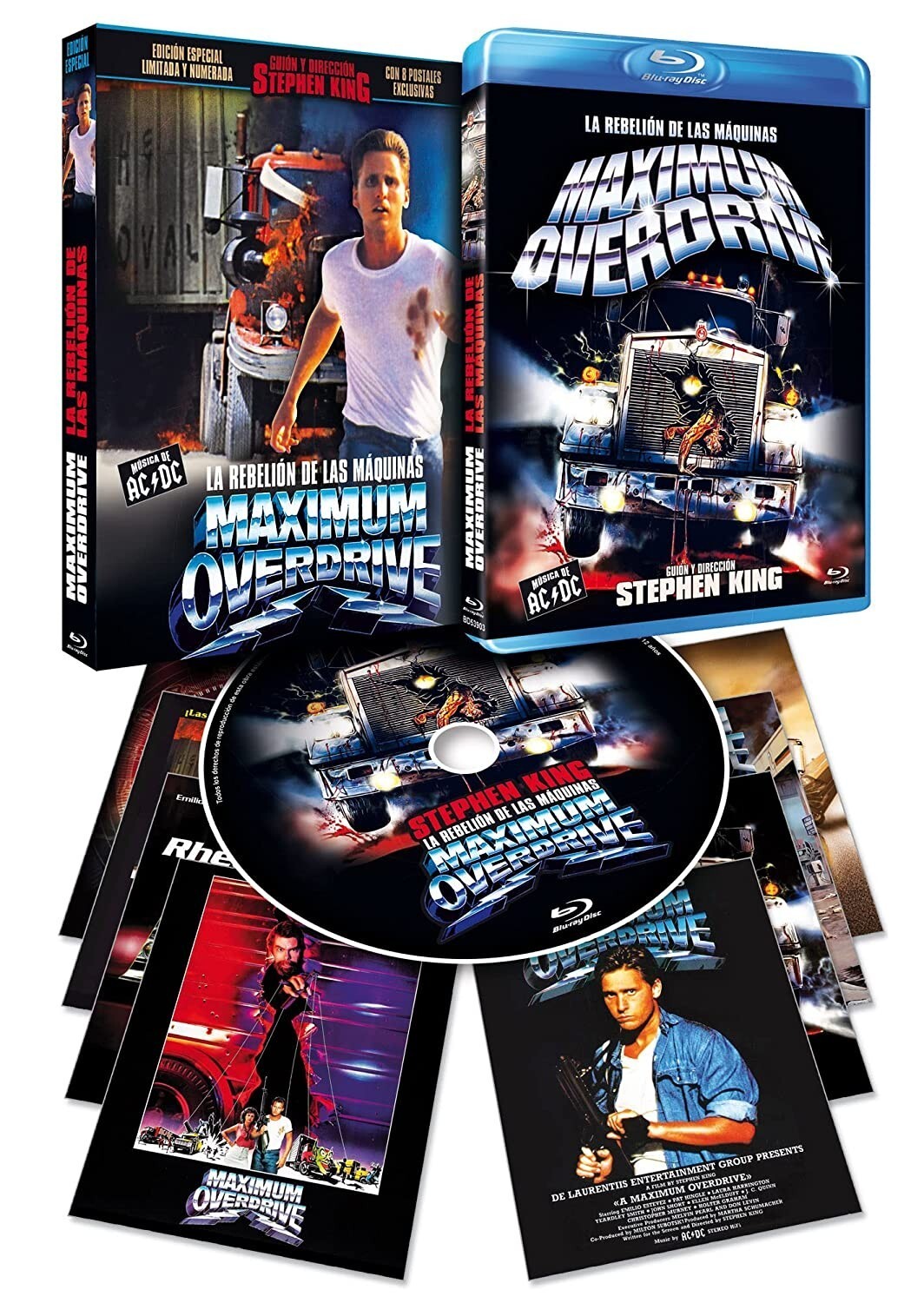 La Rebelión de las Maquinas BD 1986 Maximum Overdrive Edición Especial Limitada