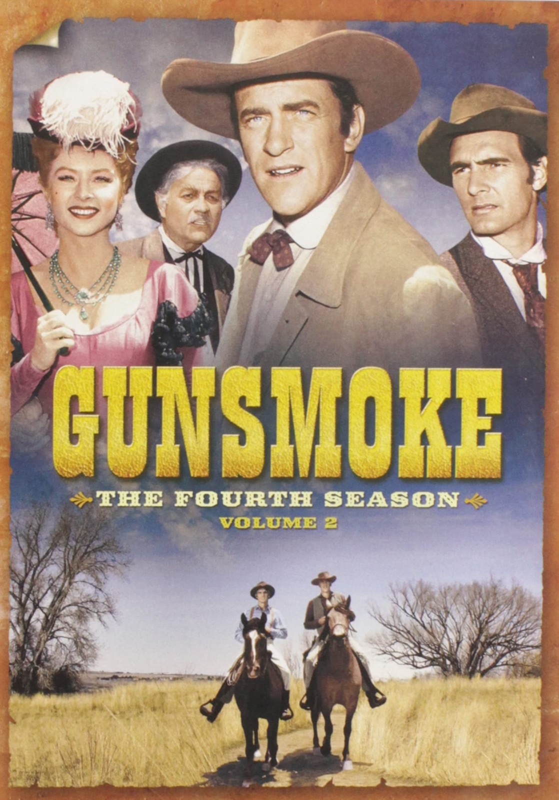 Gunsmoke: Season 4, Vol. 2 (DVD) James Arness Amanda Blake Milburn Stone