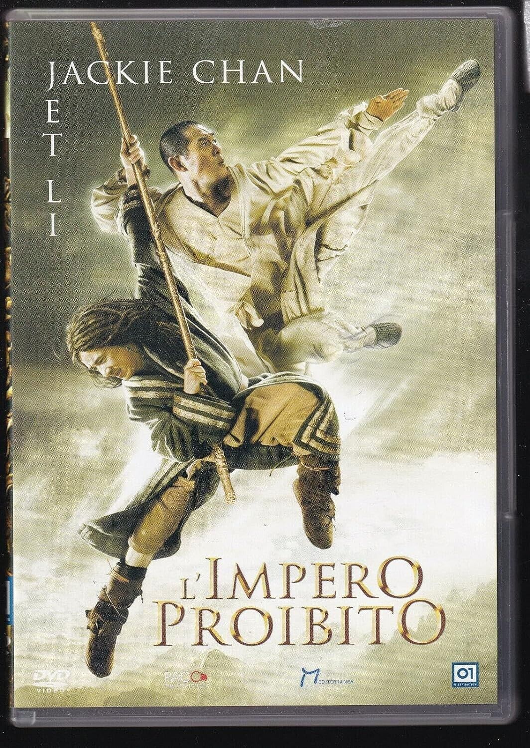L'IMPERO PROIBITO con Jackie Chan e Jet Li DVD