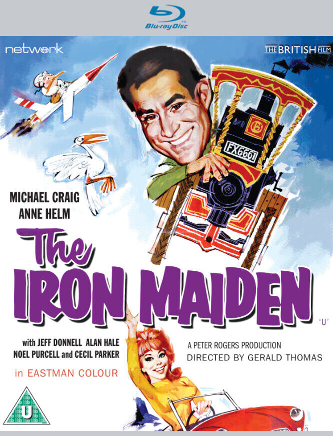 The Iron Maiden (Blu-ray) Brian Oulton Alan Hale Jr Joan Sims Cecil Parker