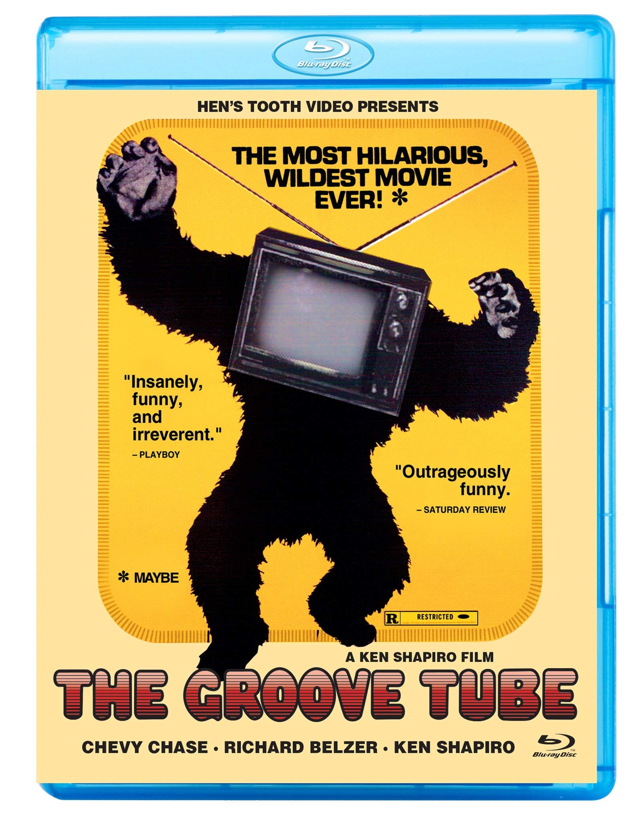 The Groove Tube (Blu-ray) Ken Shapiro Richard Belzer Chevy Chase Buzzy Linhart