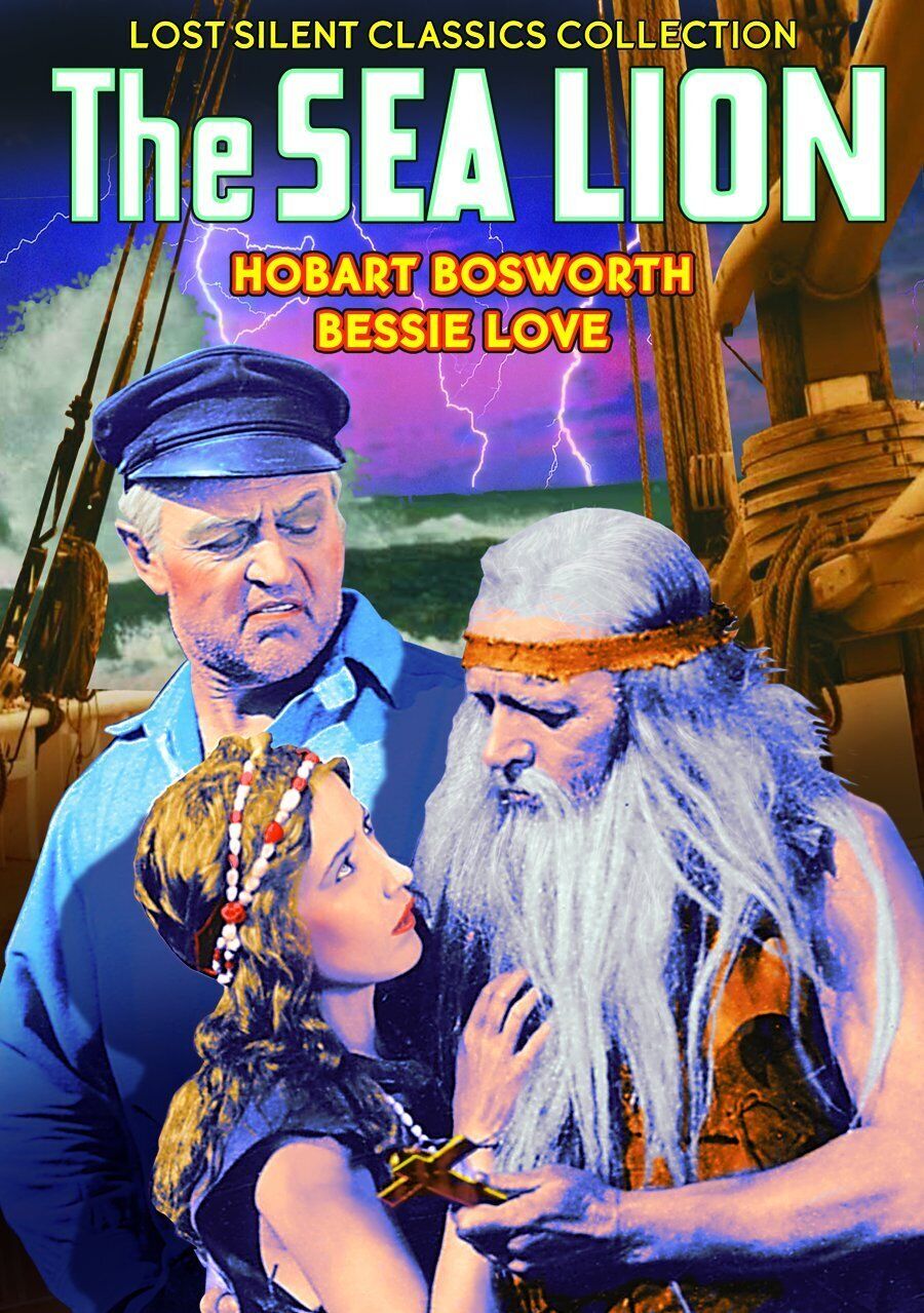 Sea Lion (Silent) (DVD) Bessie Love Hobart Bosworth Emory Johnson Carol Holloway